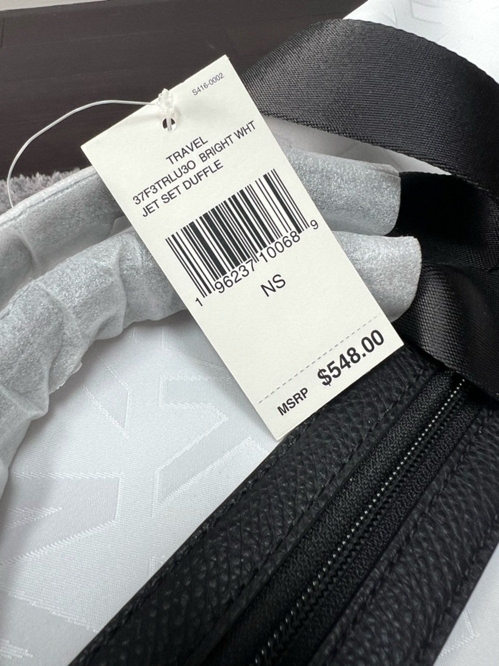 Michael Kors White Duffle Bag - Picture 6 of 7